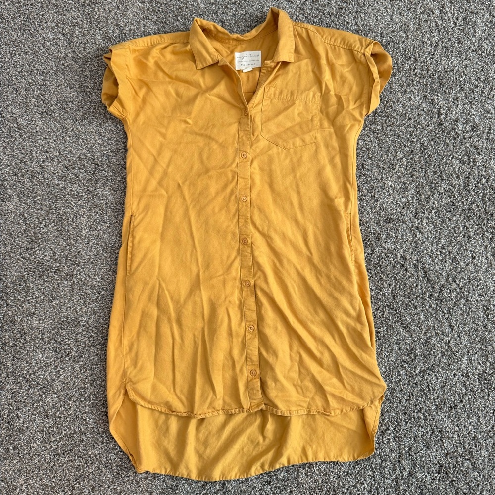 Evy's Tree Golden Shirt Dress